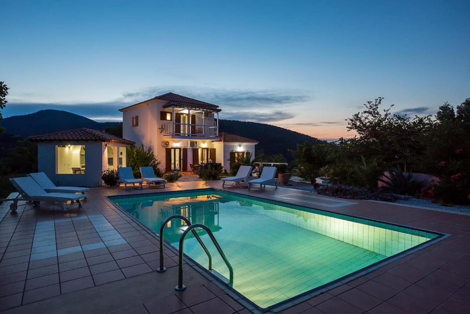 Villa Glafki Panormos  Buitenkant foto