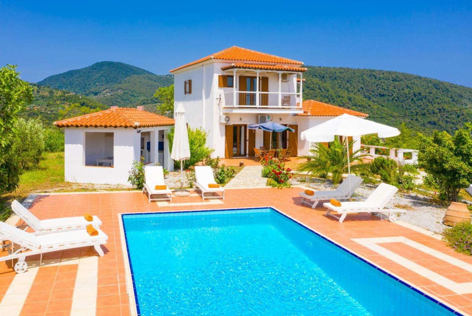 Villa Glafki Panormos  Buitenkant foto