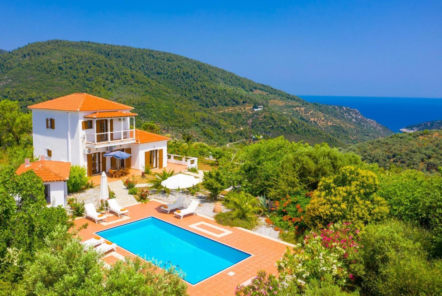 Villa Glafki Panormos  Buitenkant foto